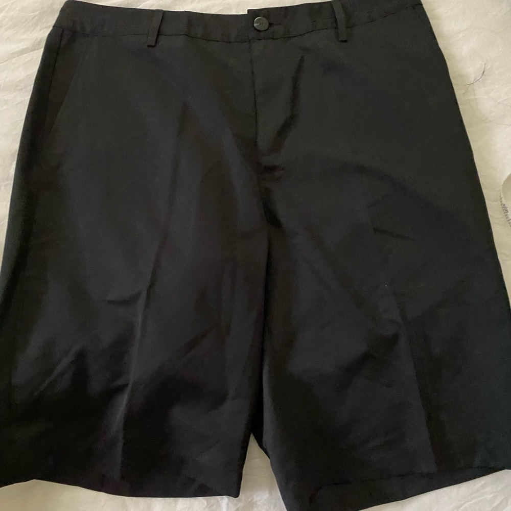 Black Adidas Shorts.
